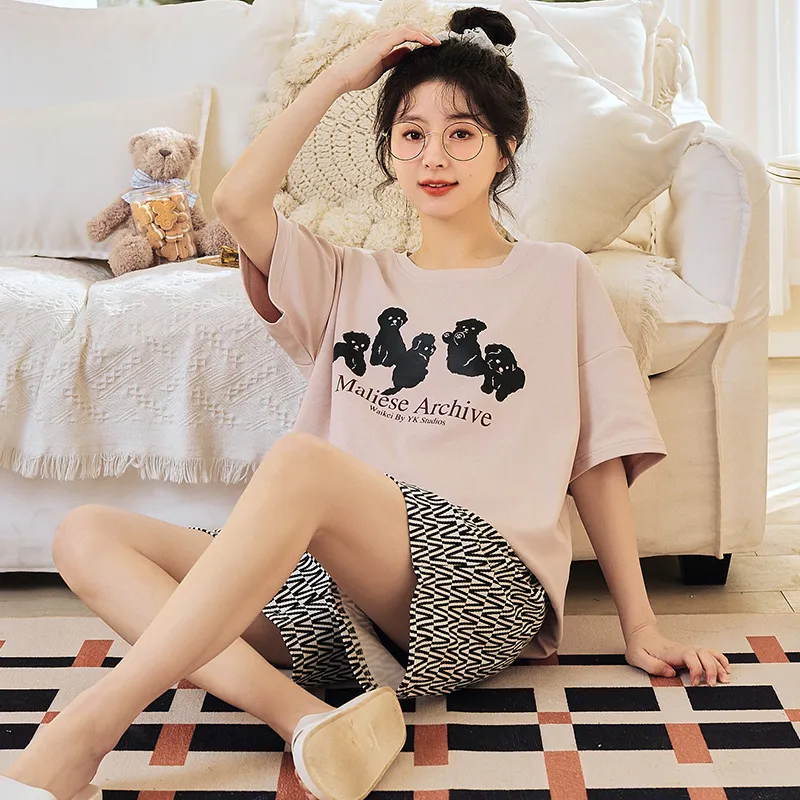 ROMANTIC·SPRING Pajama Set Women's Image Color-3