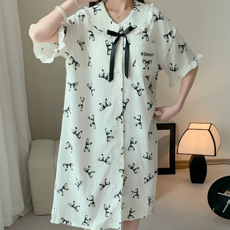 ROMANTIC·SPRING Nightgown Women's Image Color-1