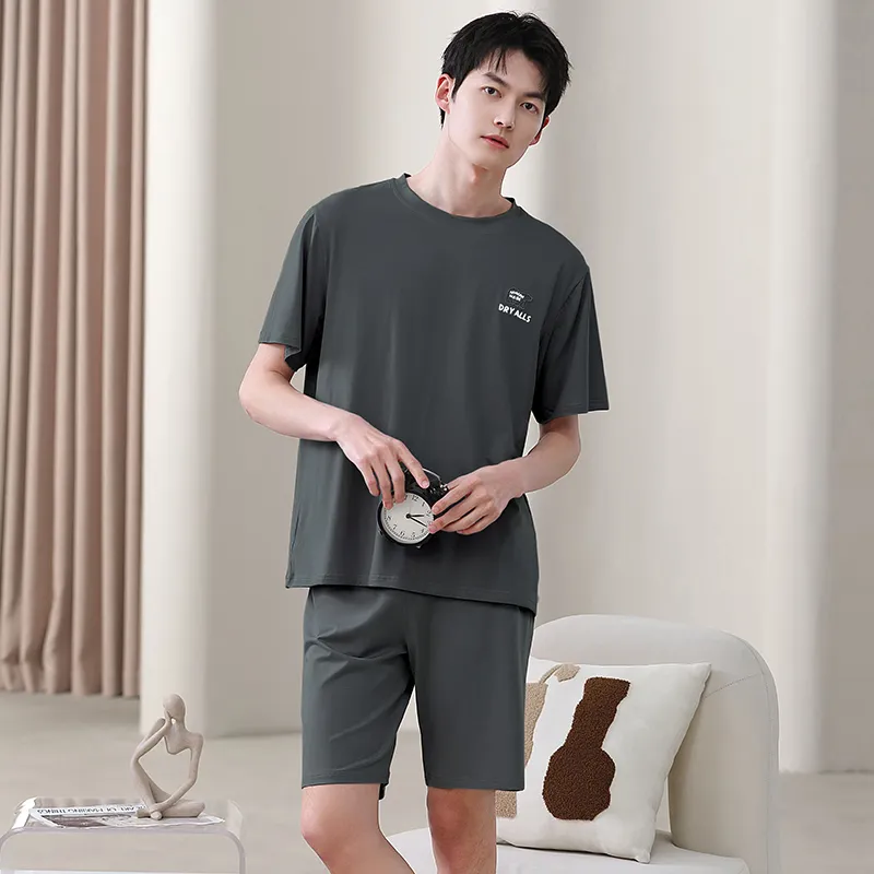 ROMANTIC·SPRING Pajama Set Men's Image Color-3