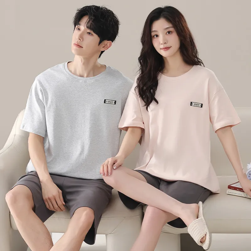 ROMANTIC·SPRING Pajama Set Unisex Image Color-8