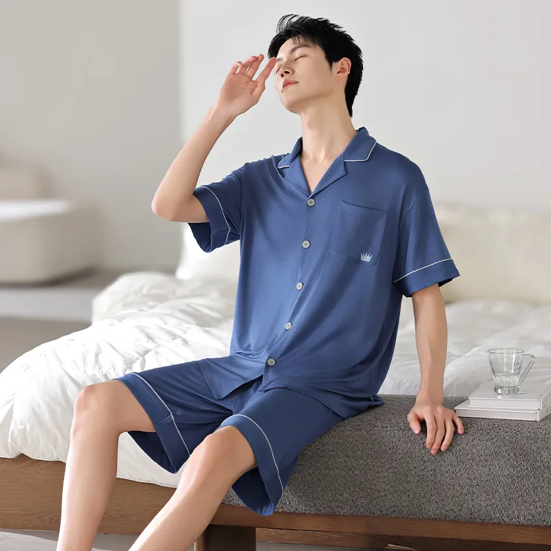 ROMANTIC·SPRING Pajama Set Men's-4