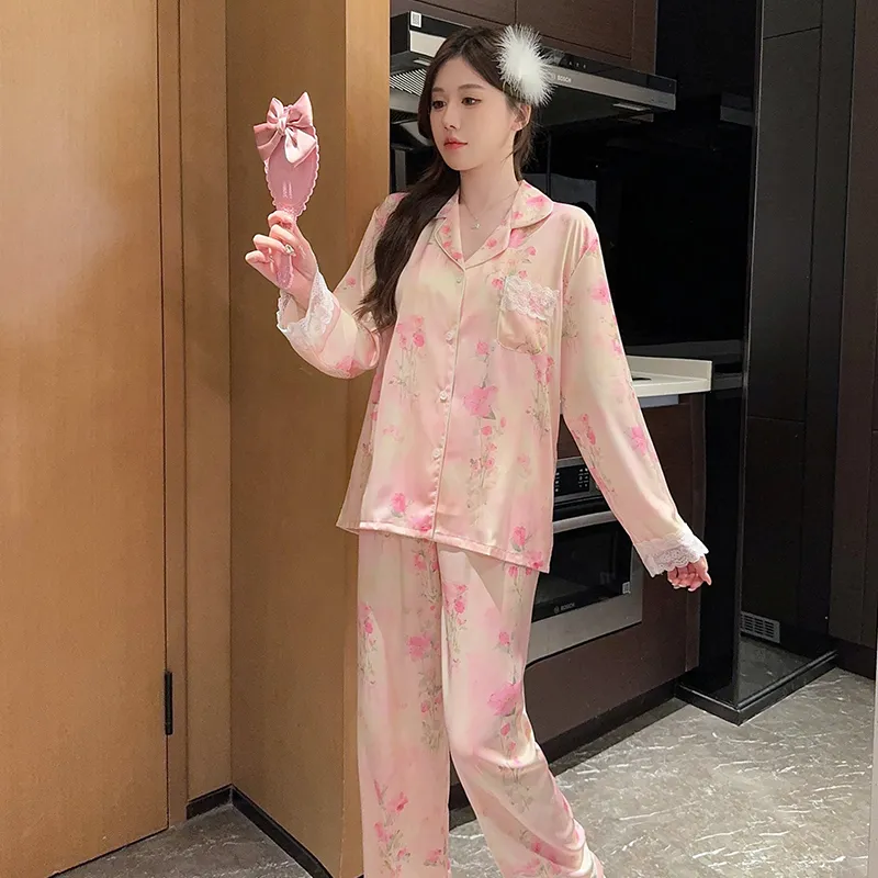 ROMANTIC·SPRING Pajama Set Women's-4