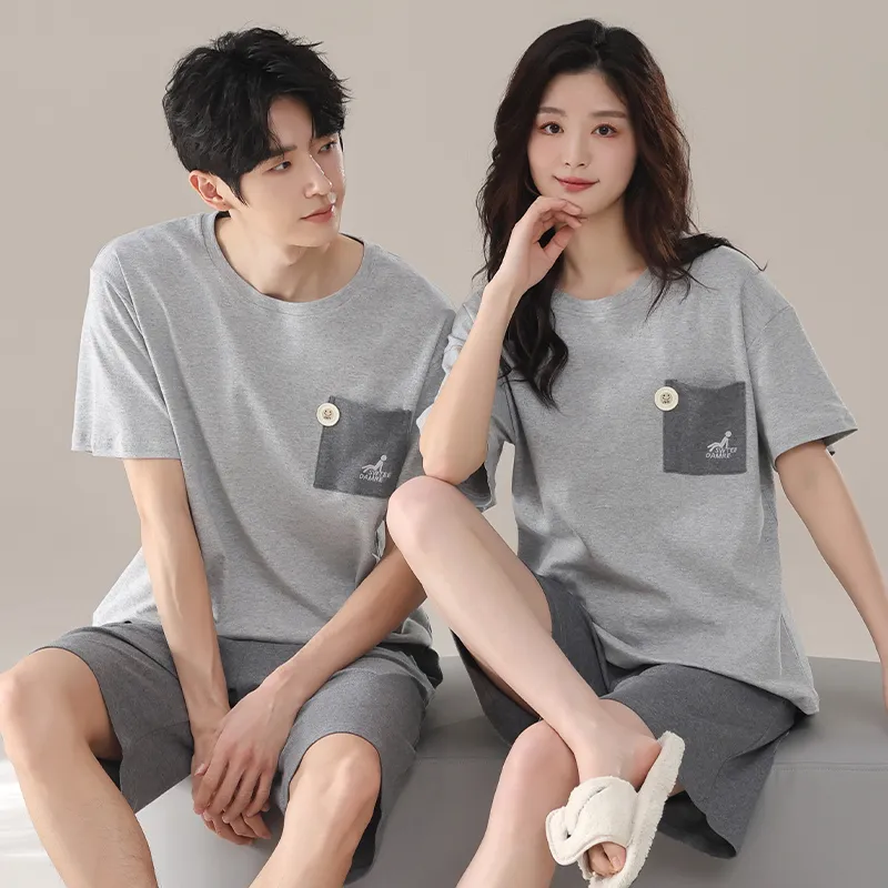 ROMANTIC·SPRING Pajama Set Unisex Image Color-10