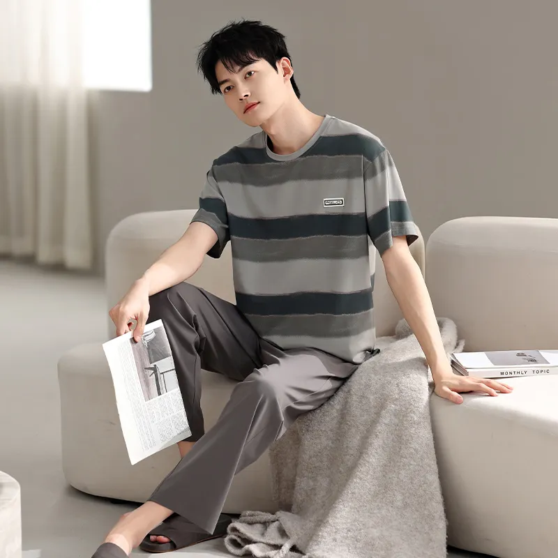 ROMANTIC·SPRING Pajama Set Men's-3