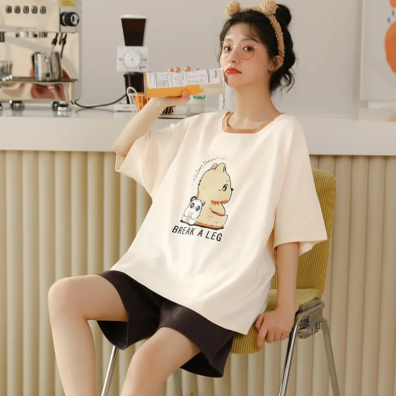 ROMANTIC·SPRING Pajama Set Women's Image Color-5