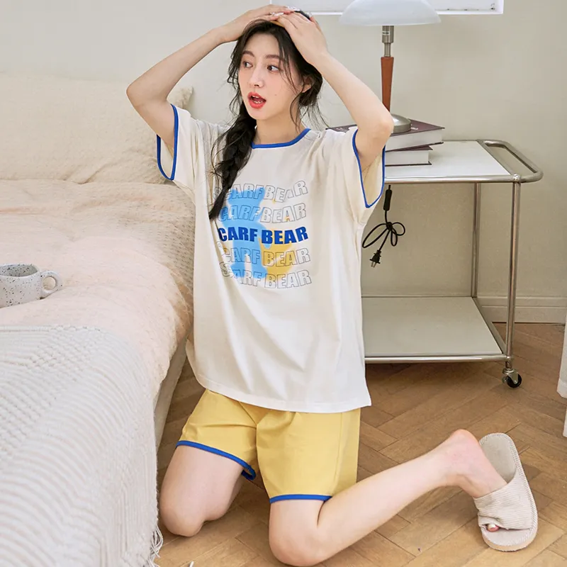 ROMANTIC·SPRING Pajama Set Women's Image Color-5