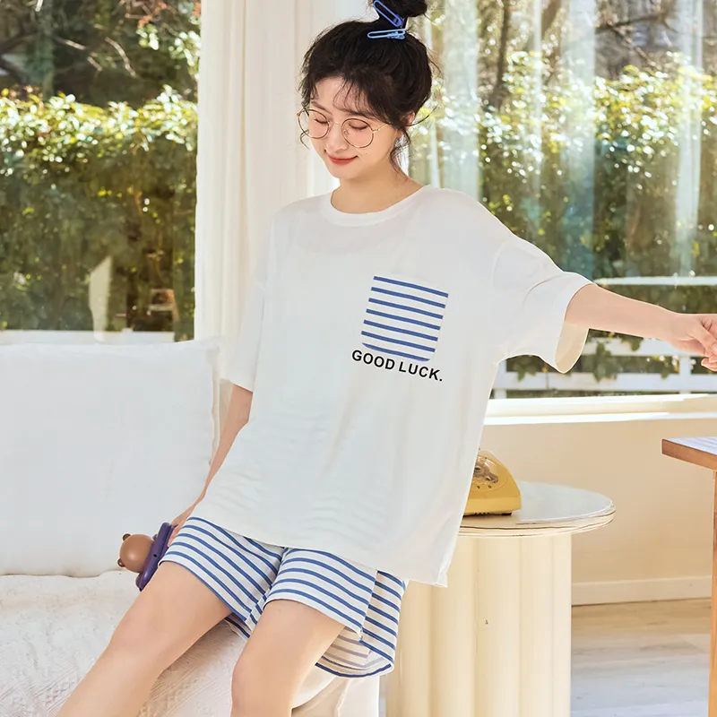 ROMANTIC·SPRING Pajama Set Women's Image Color-6