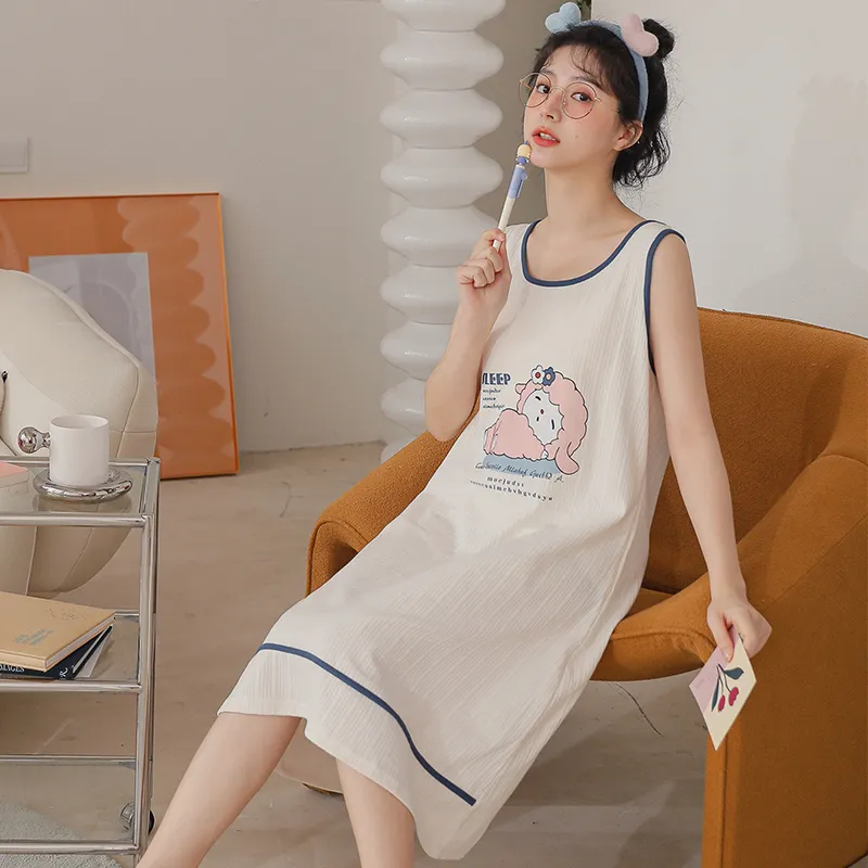 ROMANTIC·SPRING Nightgown Women's Image Color-5