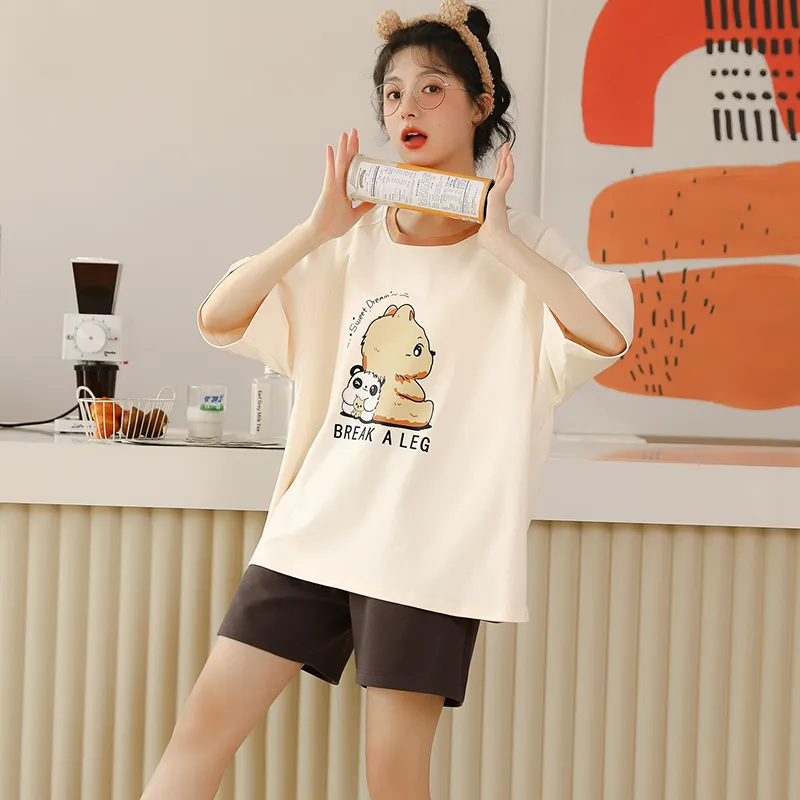 ROMANTIC·SPRING Pajama Set Women's Image Color-6