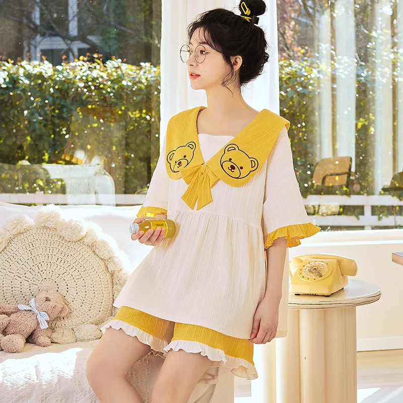 ROMANTIC·SPRING Pajama Set Women's Image Color-1