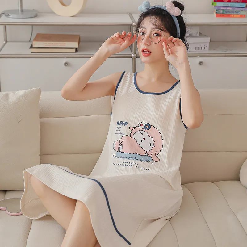 ROMANTIC·SPRING Nightgown Women's Image Color-3