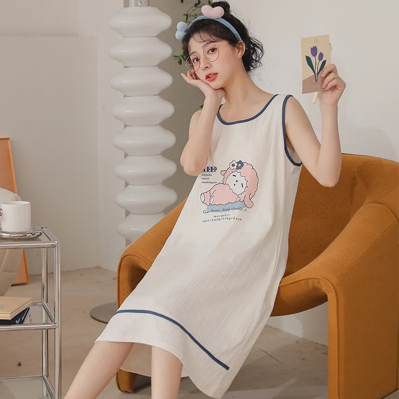 ROMANTIC·SPRING Nightgown Women's Image Color-4