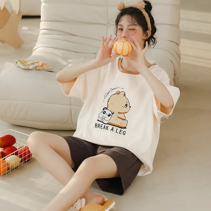 ROMANTIC·SPRING Pajama Set Women's Image Color-1
