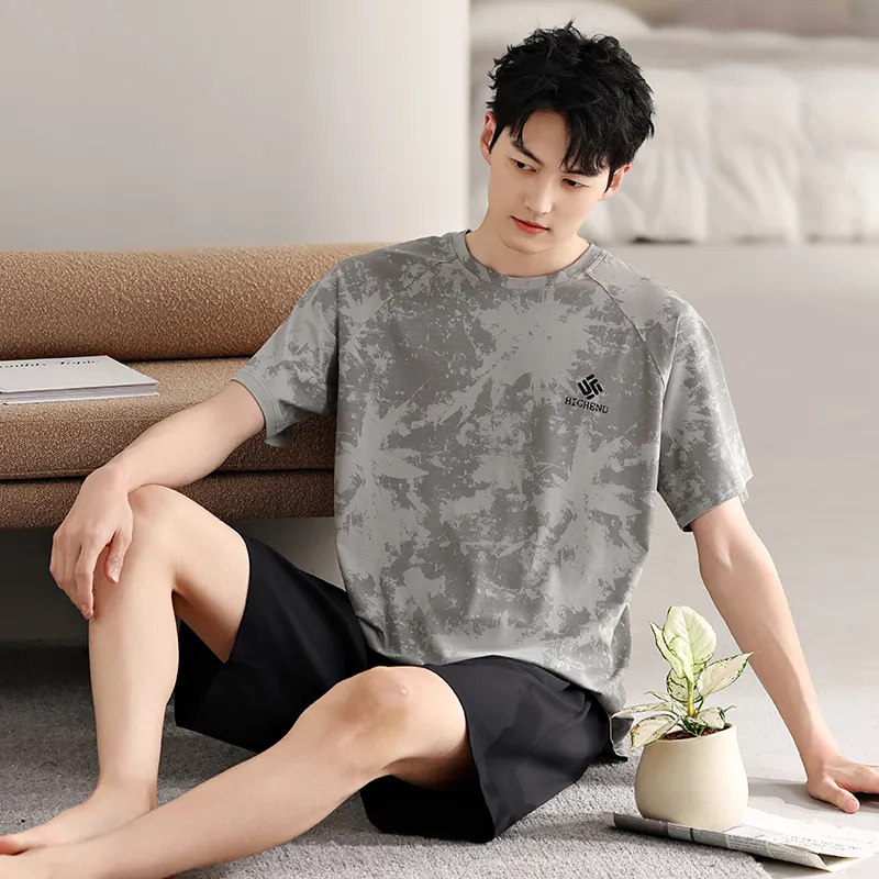 ROMANTIC·SPRING Pajama Set Men's-4