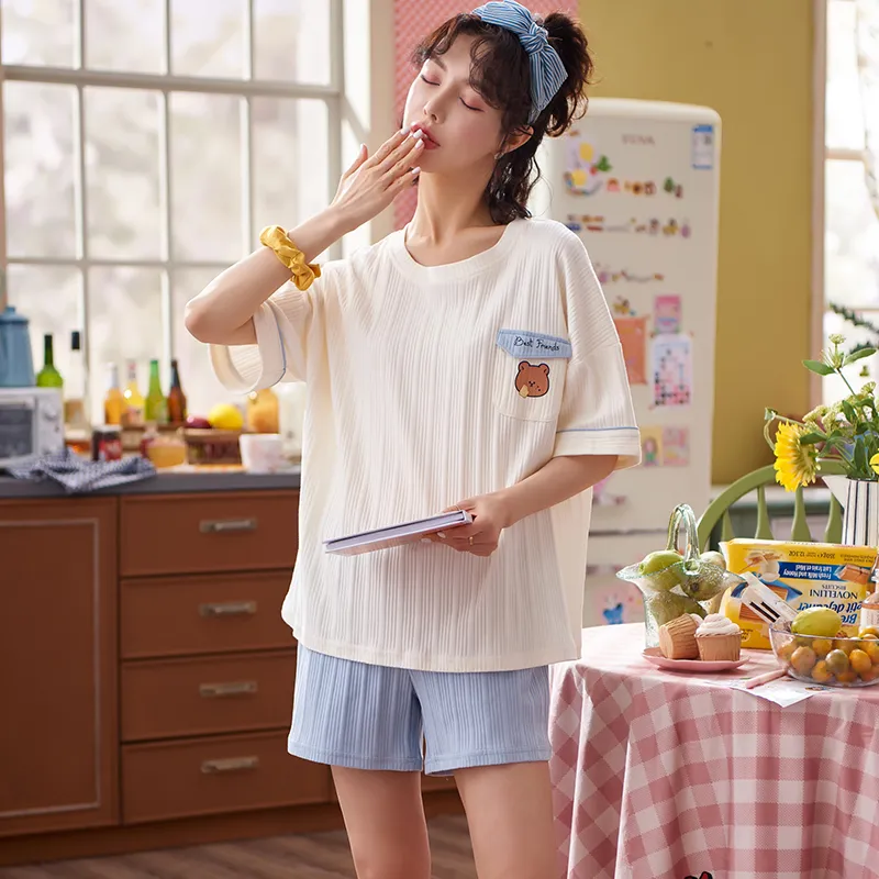 ROMANTIC·SPRING Pajama Set Women's Image Color-6