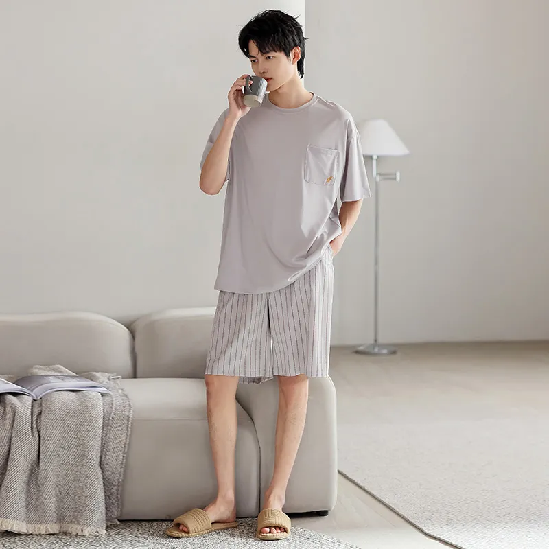 ROMANTIC·SPRING Pajama Set Men's-4