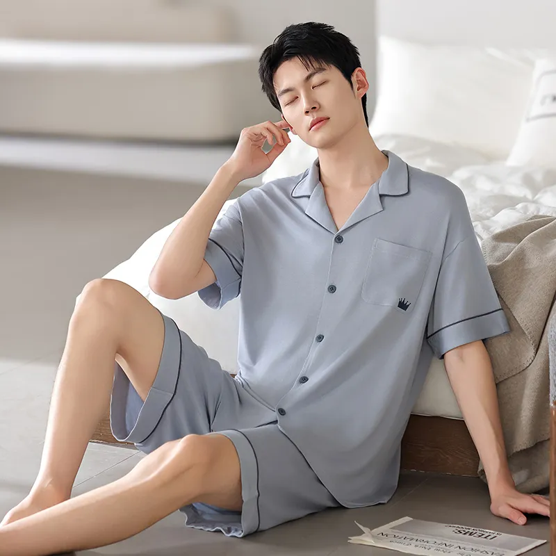 ROMANTIC·SPRING Pajama Set Men's-4