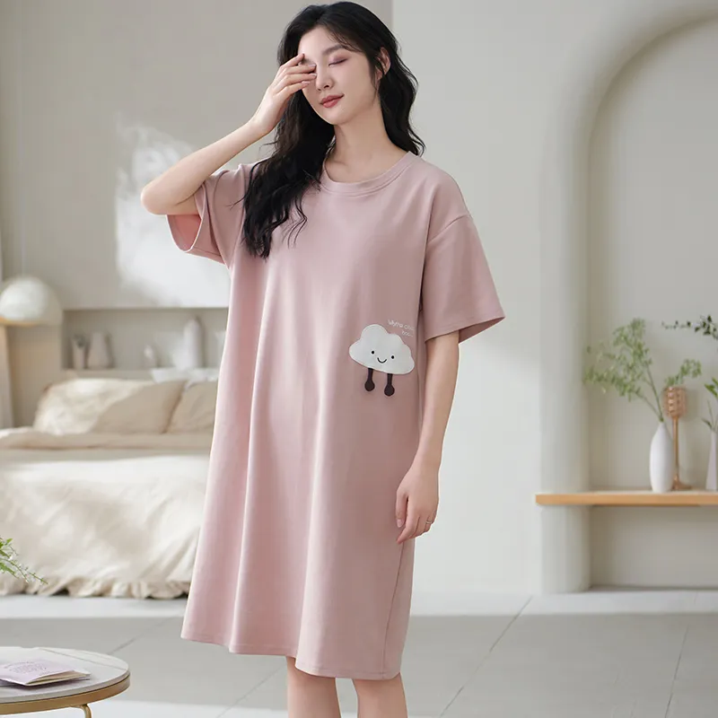 ROMANTIC·SPRING Nightgown Women's Image Color-6