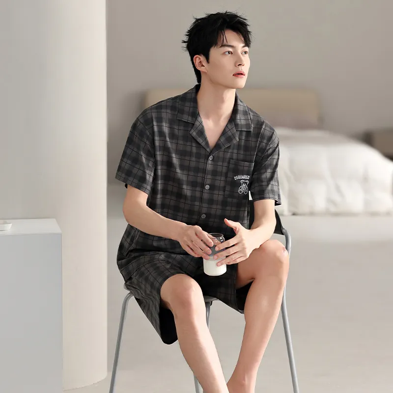 ROMANTIC·SPRING Pajama Set Men's-2