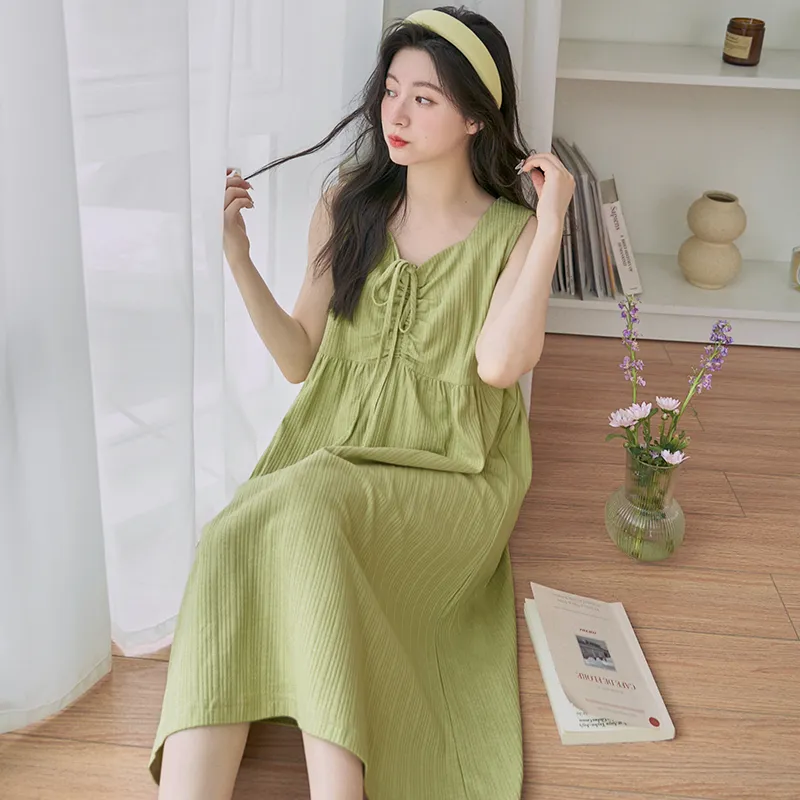 ROMANTIC·SPRING Nightgown Women's Image Color-1