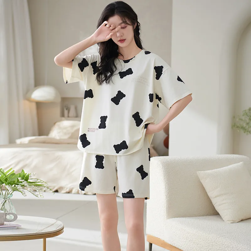 ROMANTIC·SPRING Pajama Set Women's Image Color-6