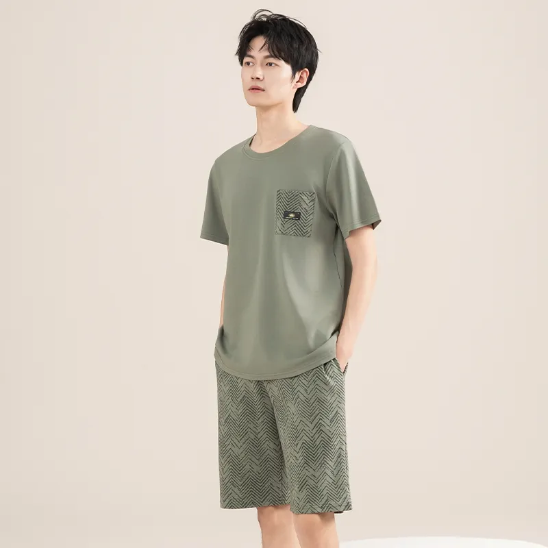 ROMANTIC·SPRING Pajama Set Men's-2