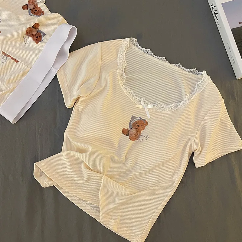 ROMANTIC·SPRING Pajama Set Women's-4