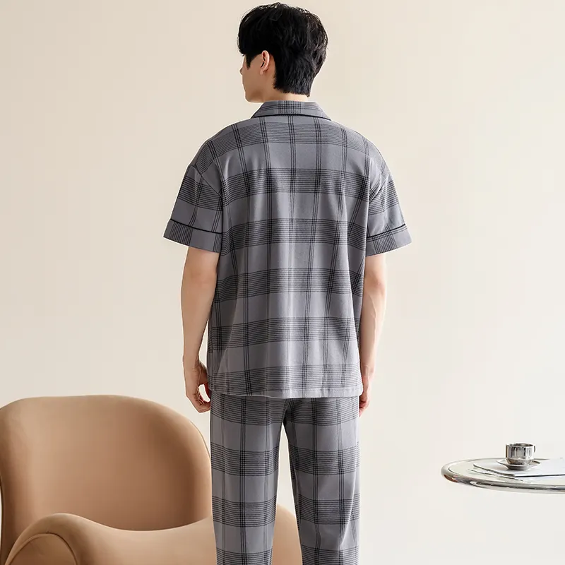 ROMANTIC·SPRING Pajama Set Men's Image Color-1