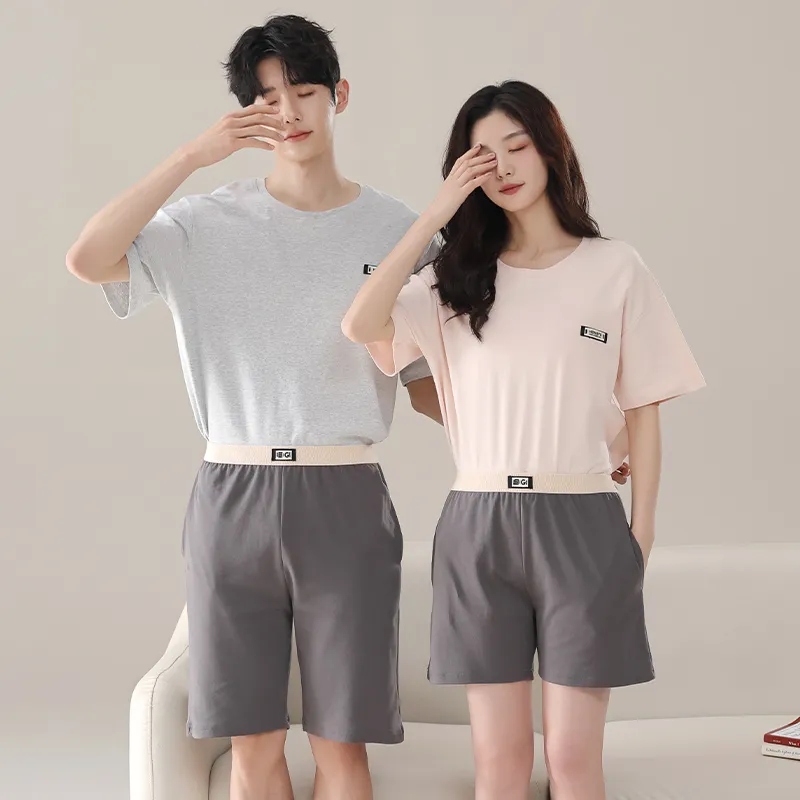 ROMANTIC·SPRING Pajama Set Unisex Image Color-2