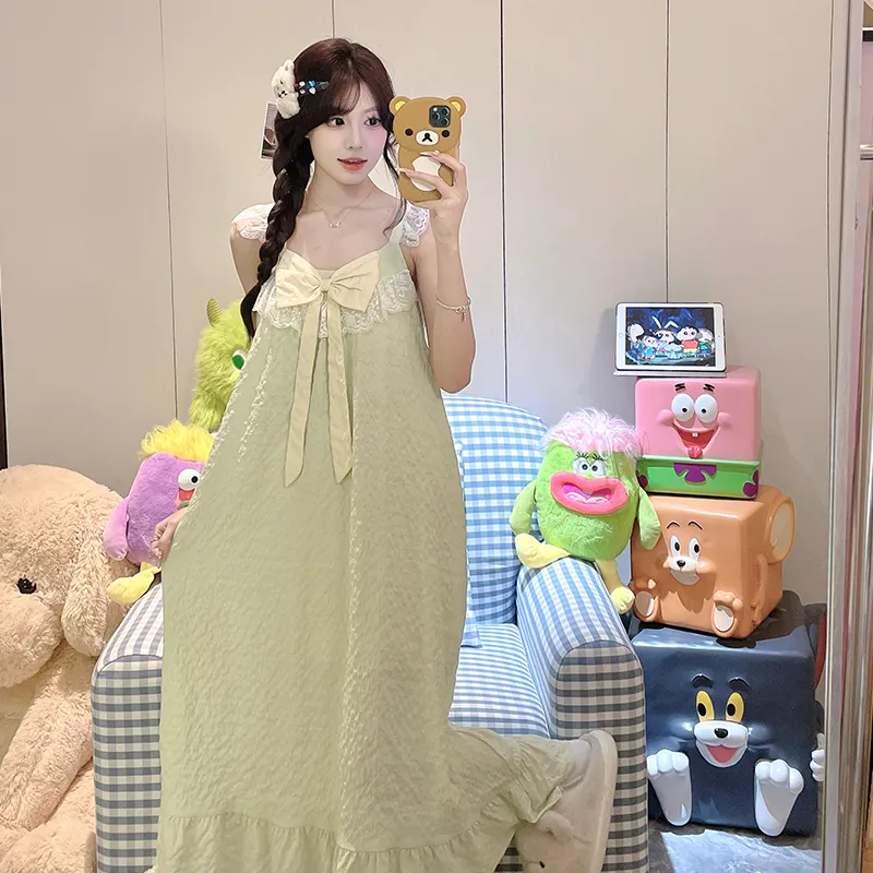 ROMANTIC·SPRING Nightgown Women's Image Color-5