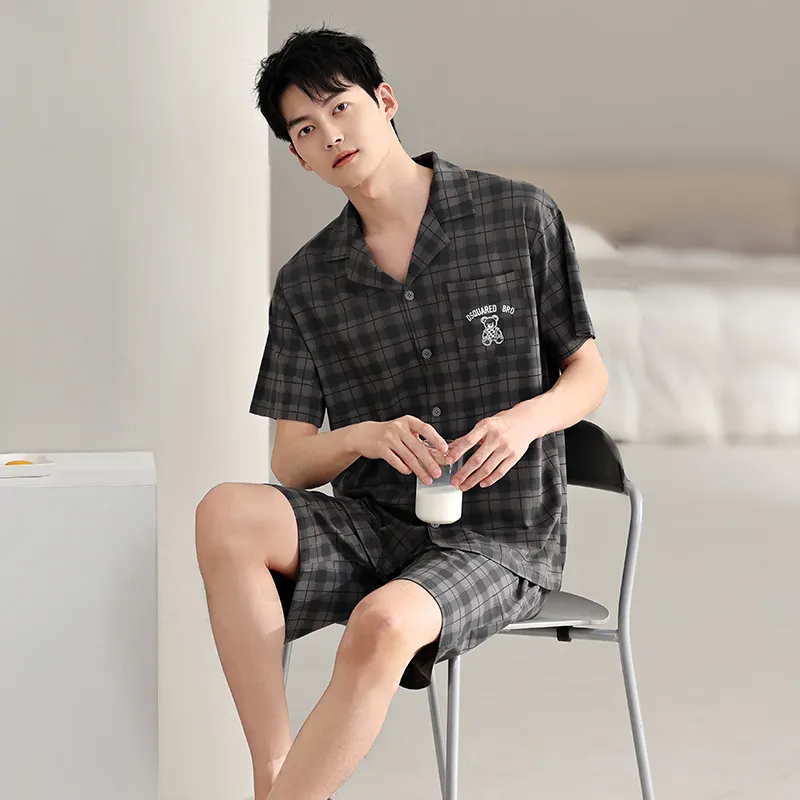 ROMANTIC·SPRING Pajama Set Men's-4