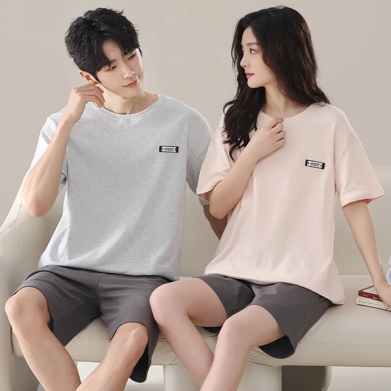 ROMANTIC·SPRING Pajama Set Unisex Image Color-10
