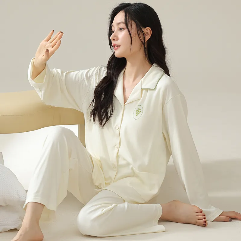 ROMANTIC·SPRING Pajama Set Women's Image Color-5