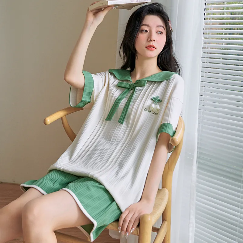 ROMANTIC·SPRING Pajama Set Women's Image Color-7