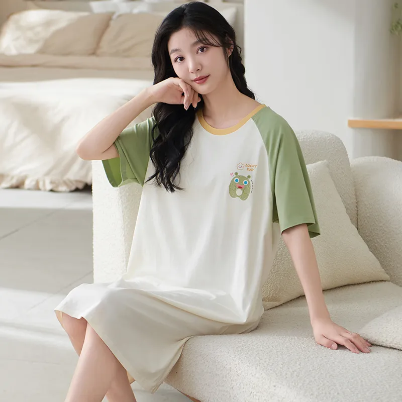 ROMANTIC·SPRING Nightgown Women's Image Color-4
