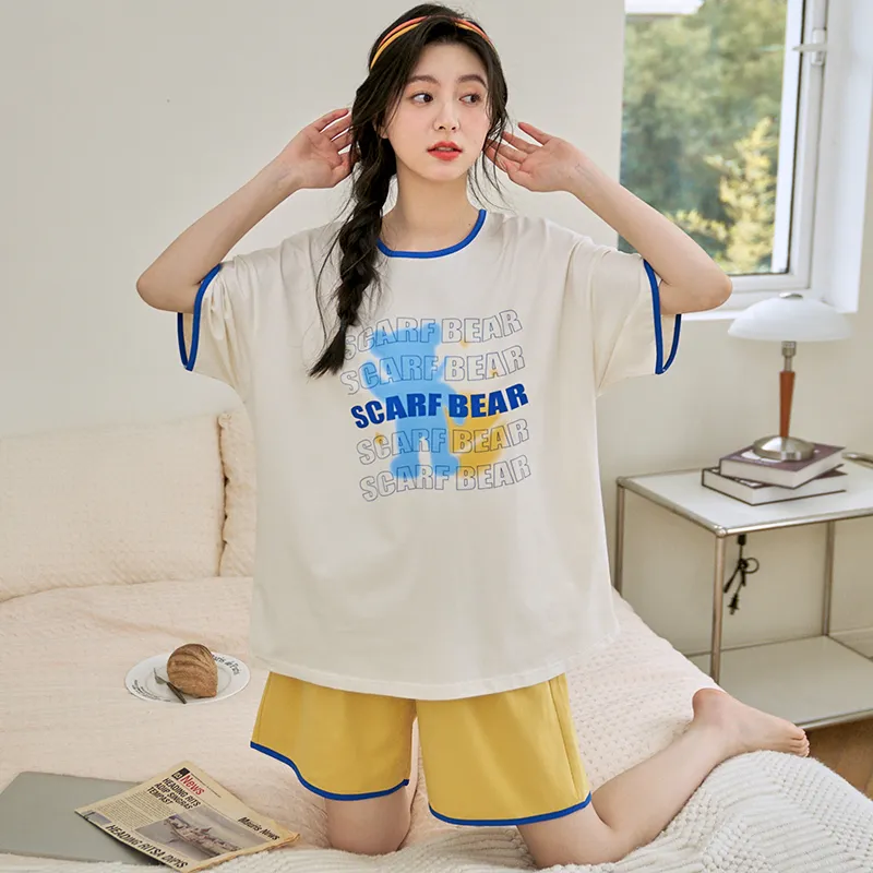 ROMANTIC·SPRING Pajama Set Women's Image Color-7