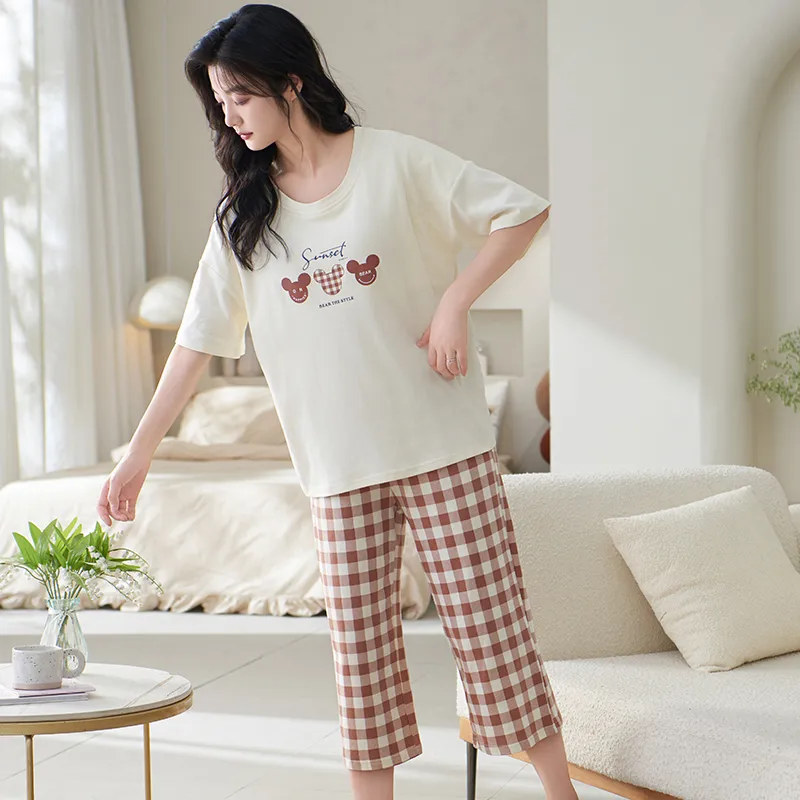 ROMANTIC·SPRING Pajama Set Women's Image Color-6