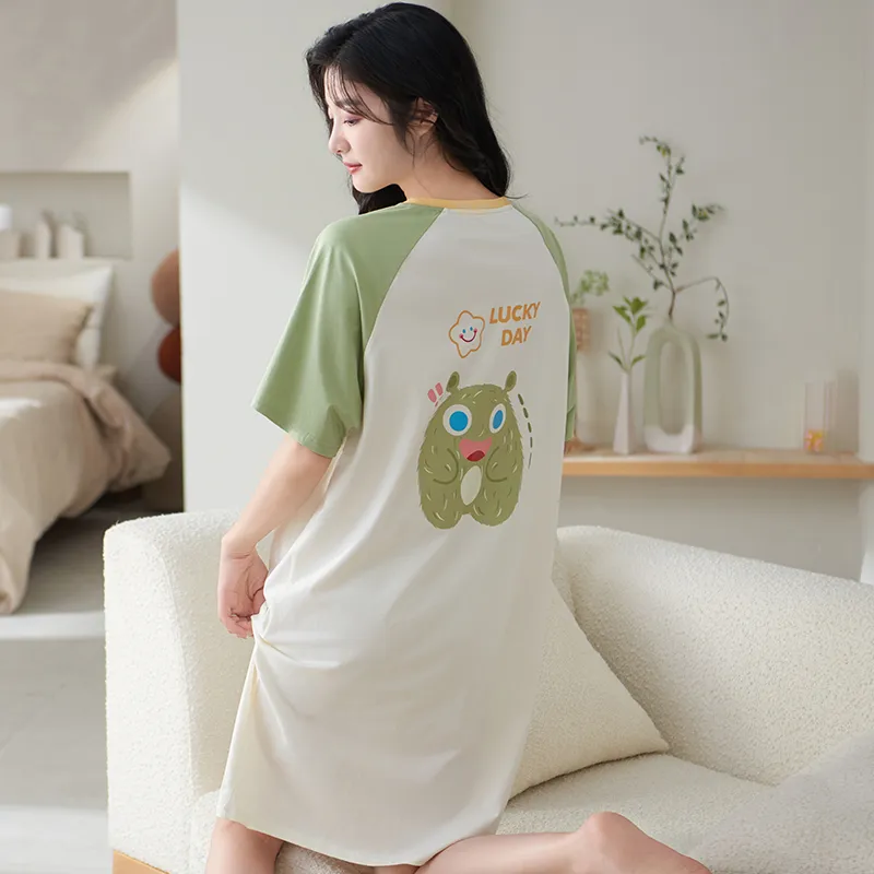 ROMANTIC·SPRING Nightgown Women's Image Color-5