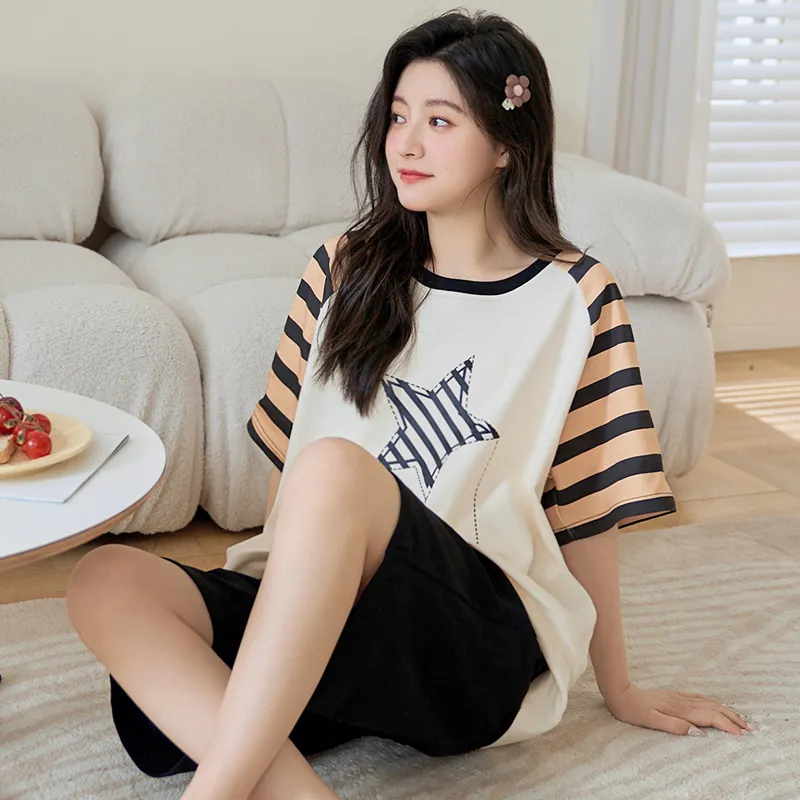 ROMANTIC·SPRING Pajama Set Women's Image Color-5