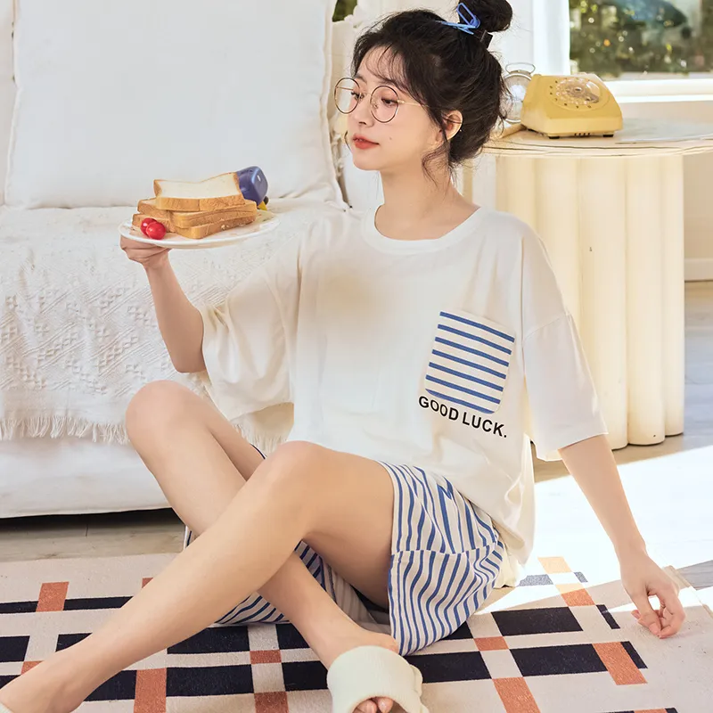 ROMANTIC·SPRING Pajama Set Women's Image Color-7