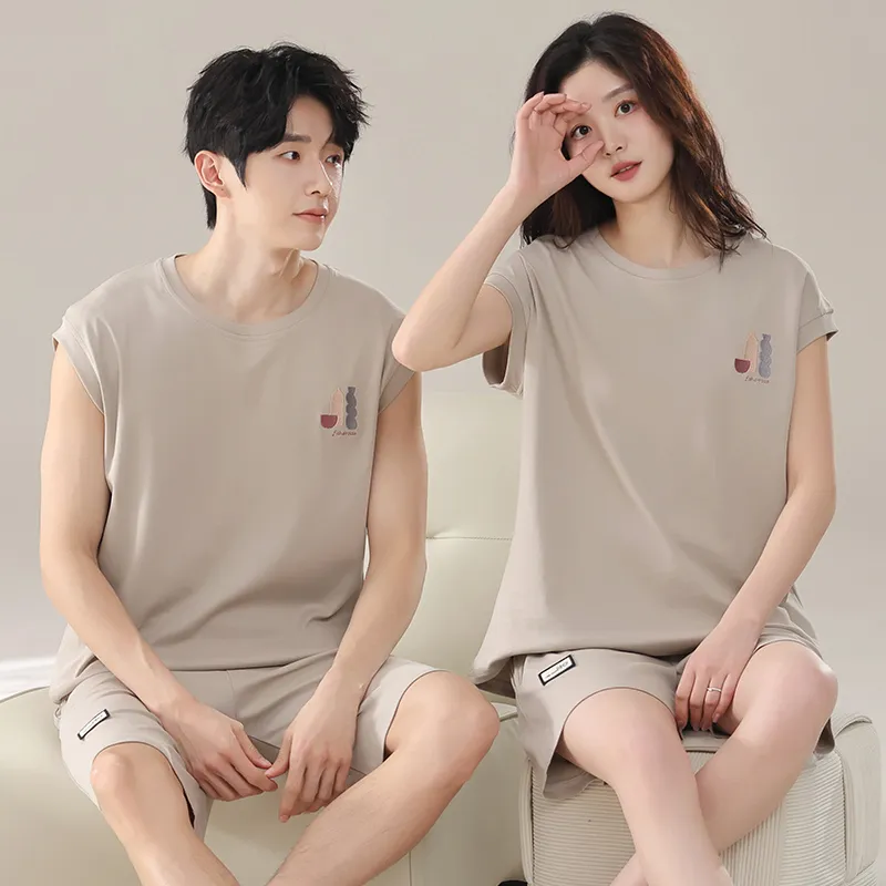 ROMANTIC·SPRING Pajama Set Unisex Image Color-5