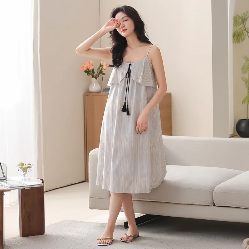ROMANTIC·SPRING Nightgown Women's-5
