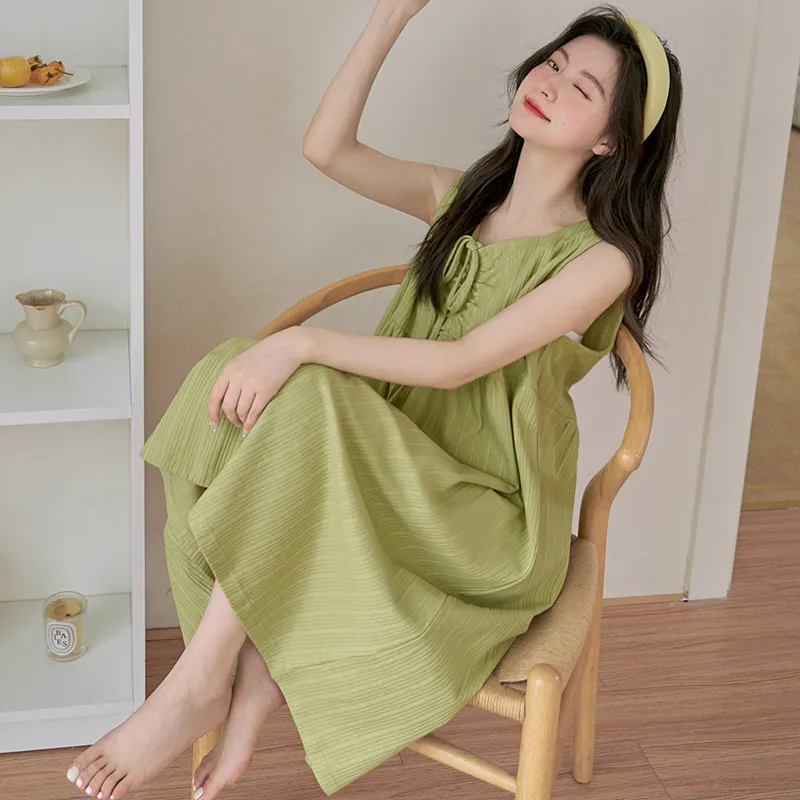 ROMANTIC·SPRING Nightgown Women's Image Color-3
