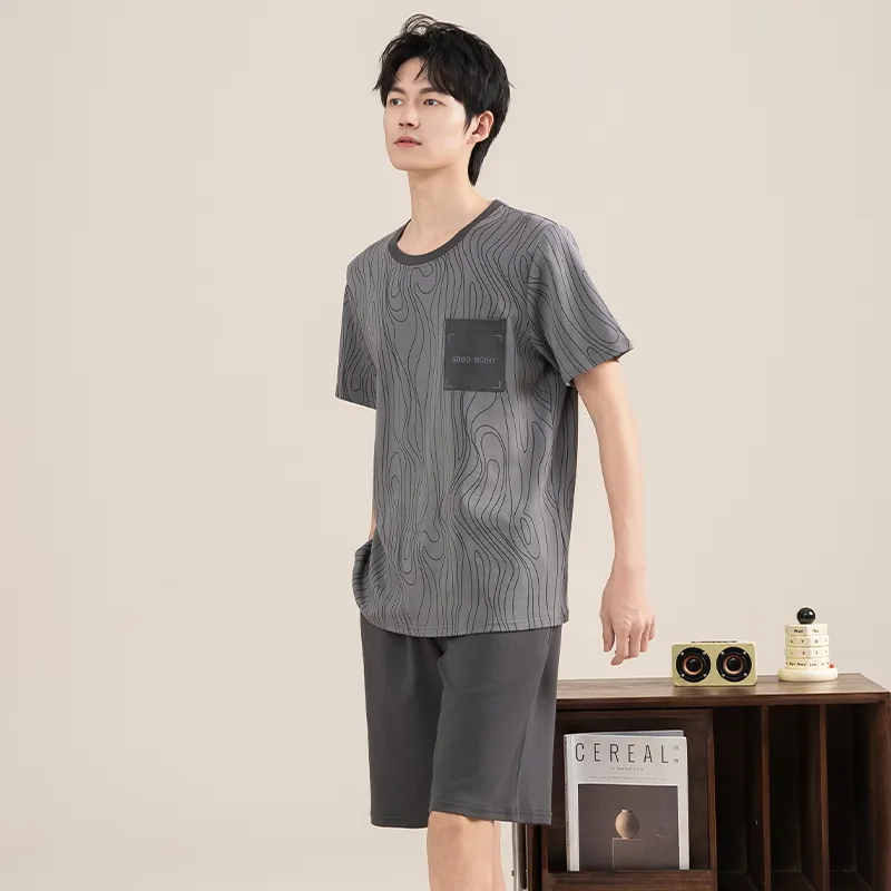 ROMANTIC·SPRING Pajama Set Men's-2