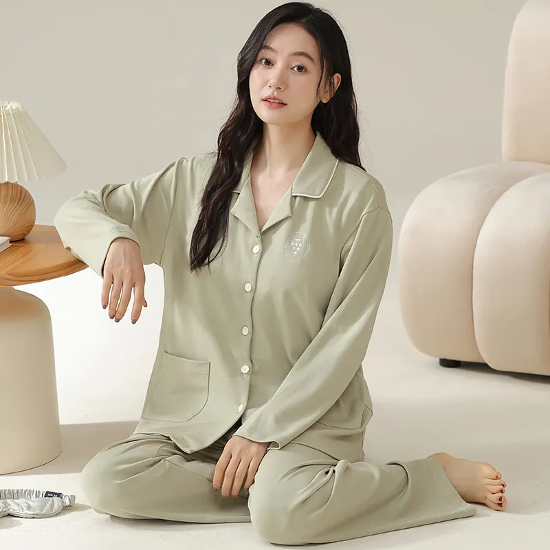 ROMANTIC·SPRING Pajama Set Women's Image Color-3