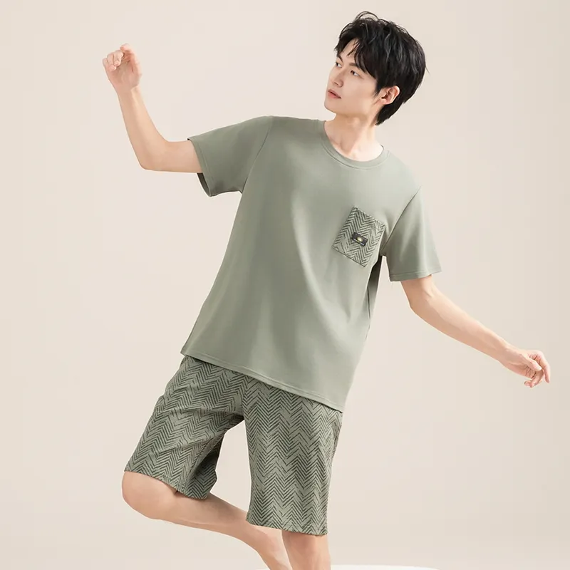 ROMANTIC·SPRING Pajama Set Men's-3