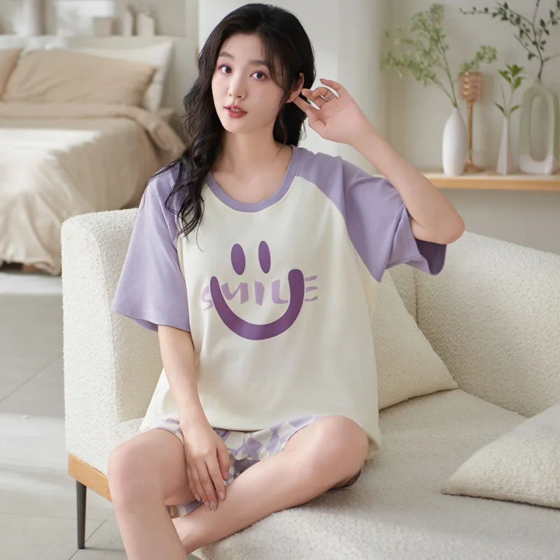 ROMANTIC·SPRING Pajama Set Women's Image Color-2
