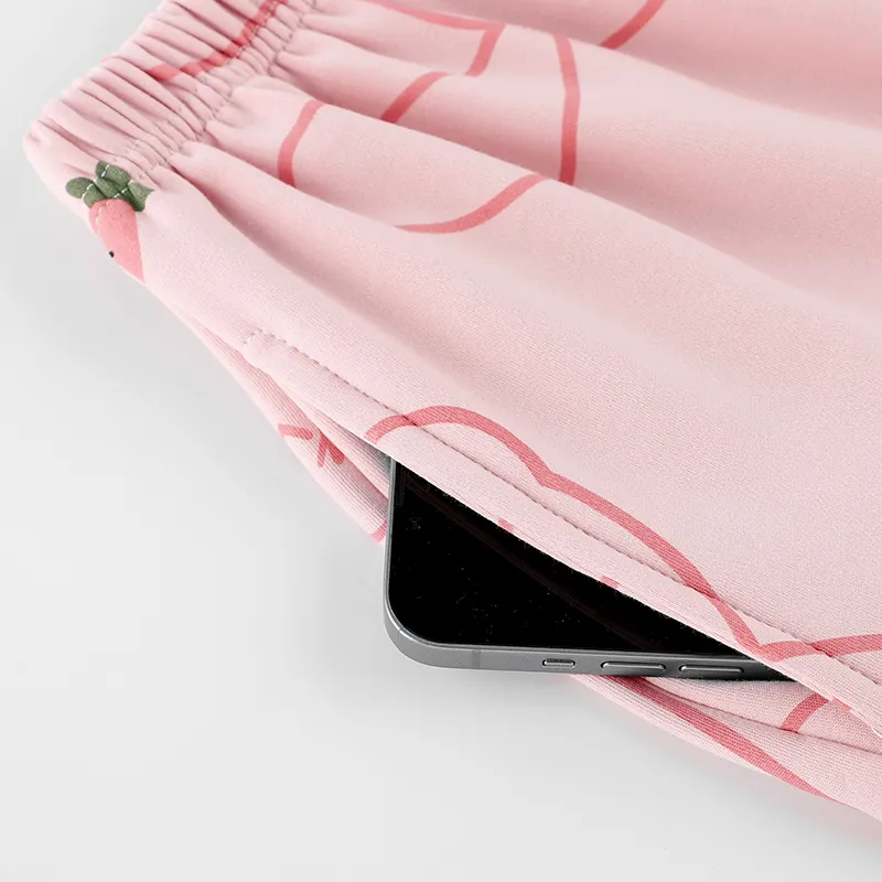 ROMANTIC·SPRING Pajama Pants Women's Image Color-4
