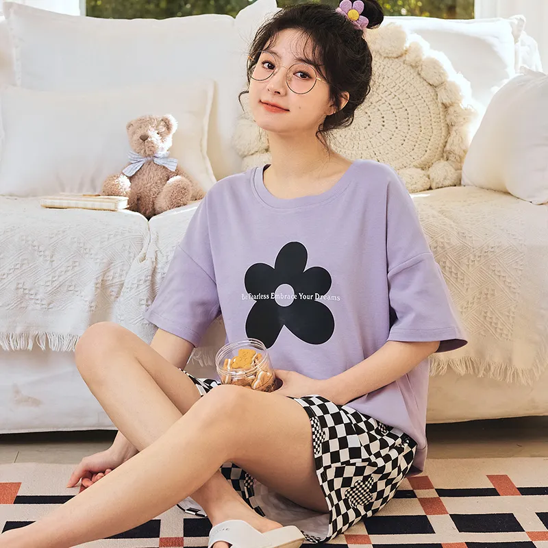 ROMANTIC·SPRING Pajama Set Women's Image Color-7