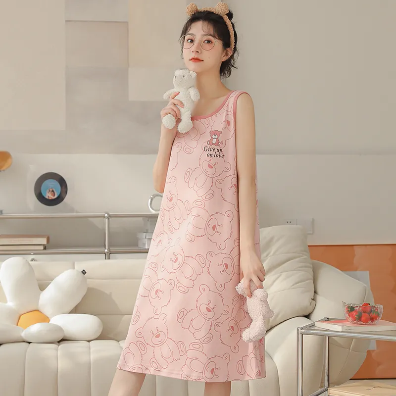 ROMANTIC·SPRING Nightgown Women's Image Color-6